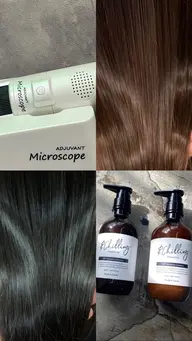 頭皮診断付き💆🏻♀️✨【頭浸浴+髪質改善トリートメント】