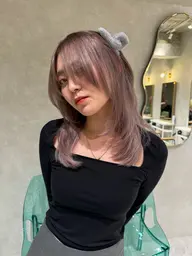 《U25ご新規様限定》🎀ブリーチ+カラー+クイックトリートメント 透明感カラー/ハイトーン/ベージュ