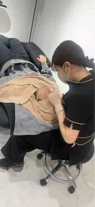 【無料モデル】メンズ眉毛ワックス脱毛＋フェイシャルエステ