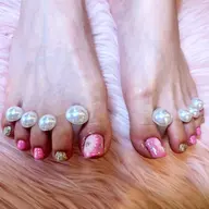 オフ、ケア込み！フットネイル⁂デザインやり放題