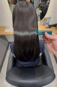 ✨艶髪✨カット+髪質改善トリートメント/うねりや広がりを抑えてくれ艶感もUPもする髪質改善✨撮影モデル