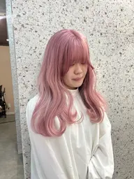 ケアダブルブリーチ(2回)＋カラー＋2ステップトリートメント🩵🫧