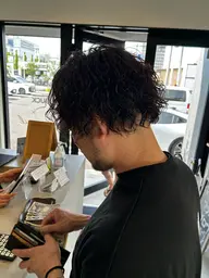 カット+プレミアムパーマ