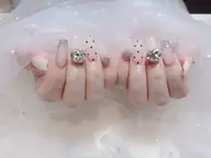 スカルプ長さだし🌸持ち込みデザインア一ト4本やり放題