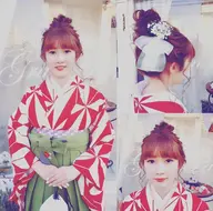 袴のヘアセット