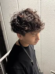似合わせメンズカット✂️+パーマ🌀