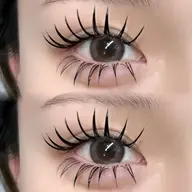 🟢持ち抜群&濃🟢LED💡➕人気バインドロック上まつげ両目140束　　コーティング剤付き　オフ無料