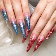 10本長さだしラメグラスカルプ💅