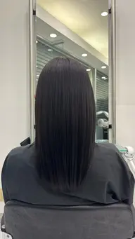 ✨自然な艶ストレートに✨縮毛矯正モデル募集‼️