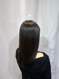 【透明感カラー】カット＋イルミナカラー＋Aujuaトリートメント