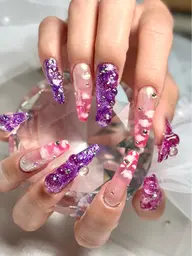 アートデザインやり放題＆パーツつけ放題　　　　　　　　（長さだしあり）