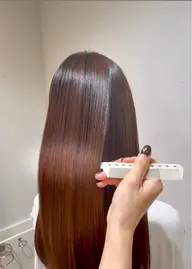 巻ける縮毛矯正🫧【髪質改善フルコース】似合わせカット×超音波アイロン×6stepトリートメント✨/ホームケア付き♡