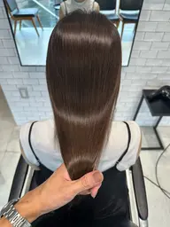 [🫧癖が気になる方に]❤️‍🔥髪質改善ストレート×3STEPトリートメント