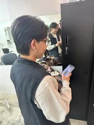 [メンズ限定]毛先の曲がる柔らかい縮毛矯正➕カット➕1stepトリートメント