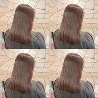 💎ロング料金なし💎ケアカラー➕Aujua7stepトリートメント➕超音波アイロン《髪質改善・韓国ヘア・艶髪・新宿》