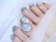 🌈🐬フット🫧持ち込みデザイン(親指アート)