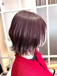 ミニモ新規限定カット&カラー&2stepトリートメント【ボブ/ショート】