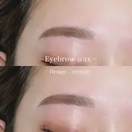 眉毛wax+メイク