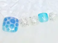 デザインAコース(片足デザイン1~2本程度)