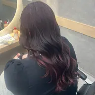 【推しカラー🥣🎀】カット+インナーカラー+Aujuaトリートメント