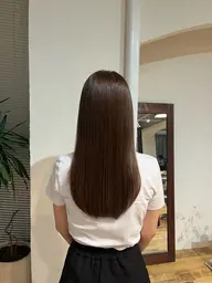 カット + カラー　（ロング​〜​セミロング）