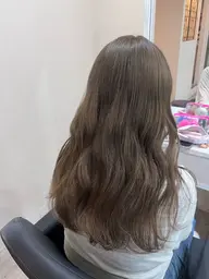 平日限定⭐️✨【ロング料金なし】✨似合わせカット✂︎➕シングルカラー➕ ケアプロ超音波ナノケアダブルコートトリートメント