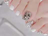 【フットオフなし】🩷４本埋め尽くしベース色2色🩷￥7280