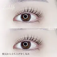 🩰話題のブラックティントまつげパーマ🎀