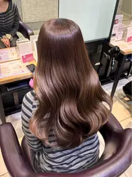 🍒‎🤍垢抜けカラー🍒‎🤍ブリーチなしダブルカラー（トリートメントなし)ブリーチなしで垢抜けたい方へ❤️‼️