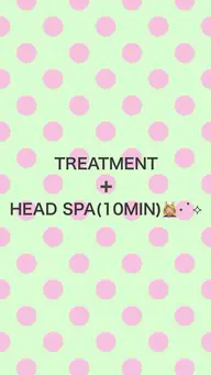 【♥新規様価格♥】treatment➕head massage(10min)💆🏼‍♀️⋆˙⟡