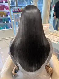 💖【酸性縮毛矯正】💖カット+酸性ストレート+Aujuaトリートメント(2step)¥17000❤︎追加料金なし❤︎