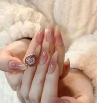 【初回ジェルオフ無料】チップ長さだし6本デザインやり放題★持ち込み🆗