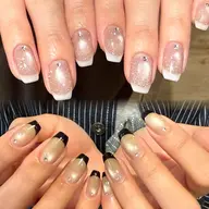 〈🙌🏻〉王道カーブフレンチ𓂃🫧(オフ無)パラジェル/今池/千種/池下