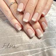 ワンカラーフレンチ(ベースカラーあり、オフ込み)