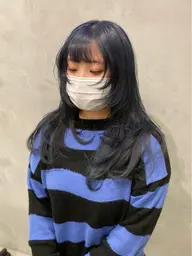 【韓国風透明感カラー】ブリーチなし透明感カラー🇰🇷🩶