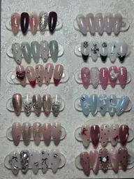 🎀【長さだし】ワンホン&韓国ネイル定額Bコース