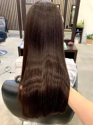 「4月限定クーポン・」艶髪ストレートパーマ&水素トリートメント