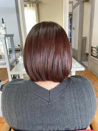 カット+髪質改善カラー+オージュアトリートメント+マイクロバブルケア ¥19950→16000