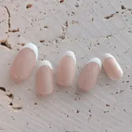 フレンチデザイン[ベースカラーあり](ソフトジェルオフ込み)