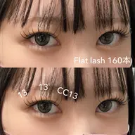 【初回オフ無料 】90分☆フラットラッシュ140本☆コーティング付☆￥8000