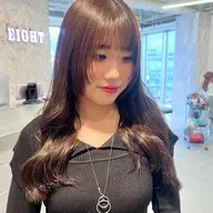 【💝学生限定💝】透明感カラー＋顔まわりレイヤー＋うる艶トリートメント🫧（超音波アイロンケアプロ付き）（ミニモ学割）