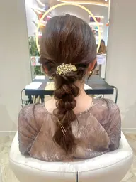 【💗ヘアアレンジ💗編みおろし】