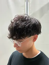 【土日限定料金⚠️】メンズカット+パーマなんでも+トリートメント🧢【¥8000】