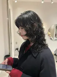 【4月ご新規3名様限定】カット+コールドパーマ+カラー［ボブ/レイヤー/海外風/スパイラル］※ブリーチ毛不可