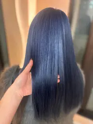 ダメージを最小限に抑えた縮毛矯正⚡️