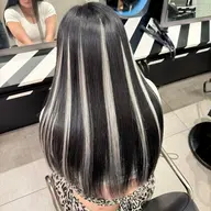 【最高級人毛ハイライトエクステ 20本】【エクステで作るハイライト】🫧🩵 1本単位でもok🐋🤍