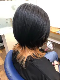 《セミロング》インナーカラー+ブロー(全体染めは+別料金)