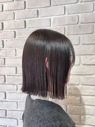 カット＋艶カラー＋マイクロバブルSPA🫧