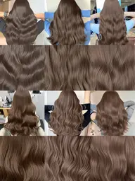 《縮毛矯正よりダメージ軽減‼️》全体カット💇🏼‍♀️➕髪質改善地毛風ストレート➕外部補修トリートメント
