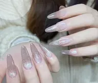 💕スカルプチップ長さ出し💕マグネット/フラッシュ